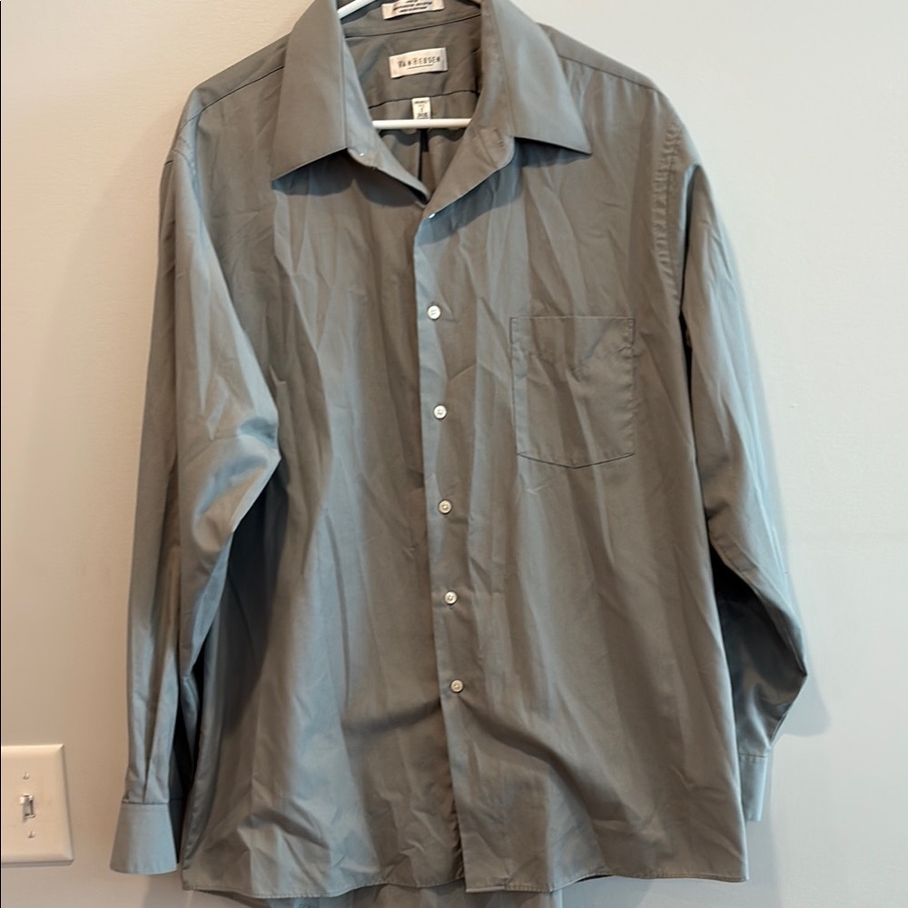 Van Heusen Gray Dress Shirt